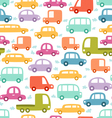 Cars pattern vector image