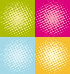 Halftone-dots vector image