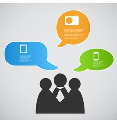 Infographic template business vector image