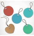 Price tags vector image