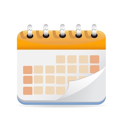 Calendar vector image