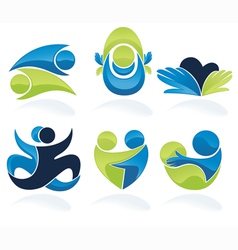 Love friendship and communication vector image