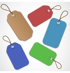 Price tags vector image