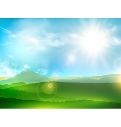 Mountain Landscape vector image