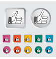 Like icon 2 vector image