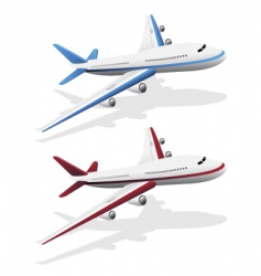 Airplane vector image