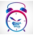 Classic alarm clock vector image