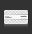 Business card upholstery vector image