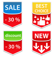 Labels vector image