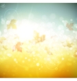 Autumn background vector image