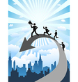 Business success vector image
