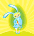 Bunny girl vector image