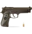 handgun vector image