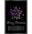 Christmas background vector image