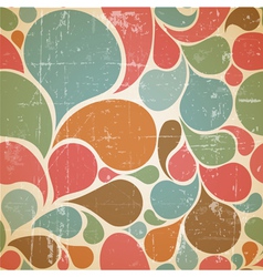 Abstract retro pattern vector image