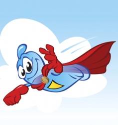 Super condom vector image