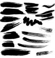 Brush strokes vector image