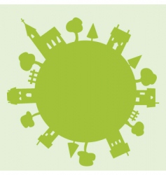 Earth graphic vector image