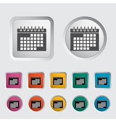 Calendar icon Calendar icon vector image