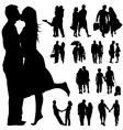 Couple people vector image