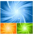 Lighting background vector image