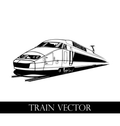 Train vector image