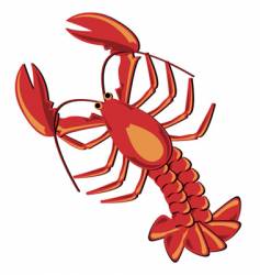 Lobster vector image