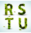 Alphabet letters vector image
