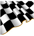 Checkered background vector image