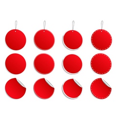 Price tags vector image