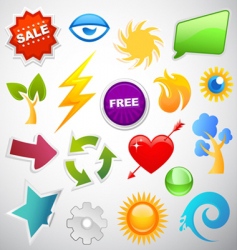 Web icon vector image