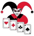 Joker vector image