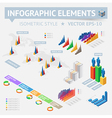 Infographic design elements vector image