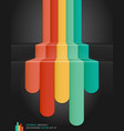 Retro color abstract background vector image