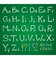 Alphabet vector image