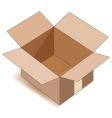 Open box vector image