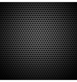 Seamless Circle Perforated Carbon Grill Texture vector image