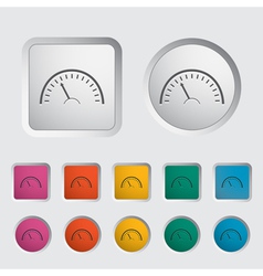 Speedometer vector image