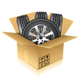 Tires vector image