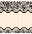 Old lace background ornamental flowers texture vector image