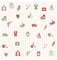 Medical seamless pattern vector image