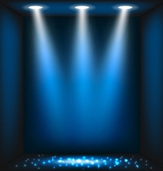 Dark blue background vector image