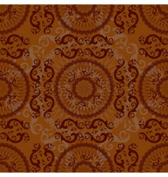 Vintage seamless pattern vector image