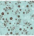 Floral seamless background vector image