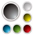 Buttons vector image