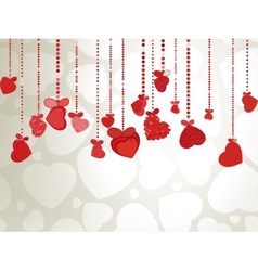 Valentines Day Background EPS 8 vector image