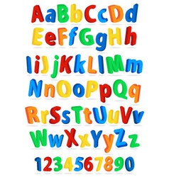 Alphabet vector image