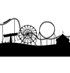 Carnival scene vector image