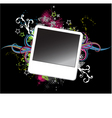 Polaroid photo frame vector image