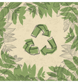 Recycle symbol vector image